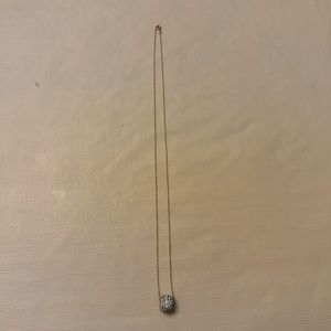 14K Gold Ball Necklace (18 inches)